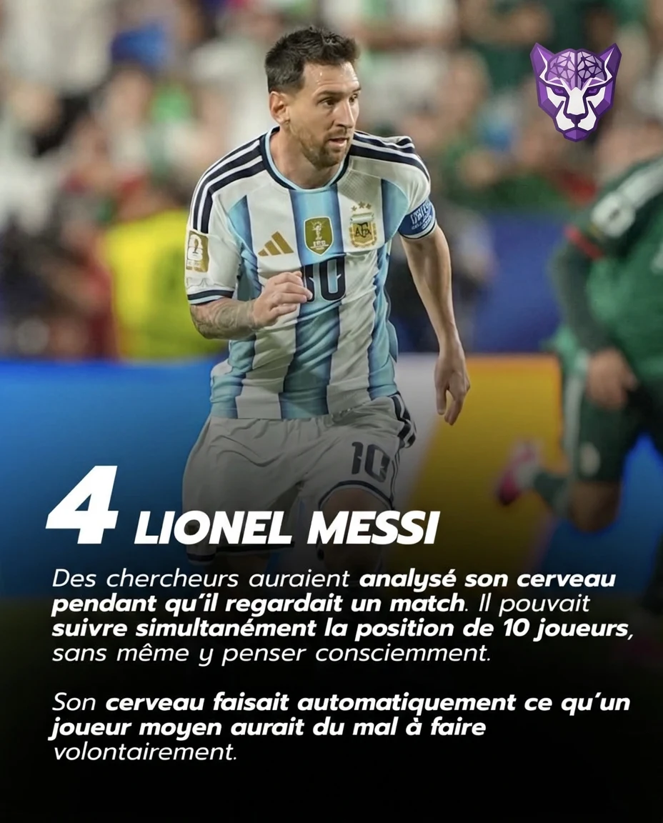 Lionel Messi et sa lecture automatique du jeu